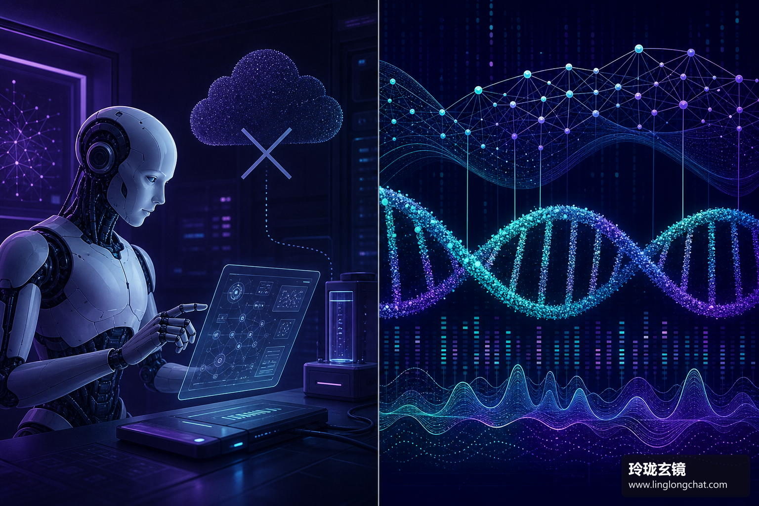 Google DeepMind机器人端侧AI与AlphaGenome基因组模型